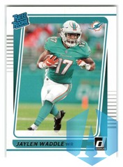 2021 Donruss Rated Rookie #263 Jaylen Waddle RC Miami Dolphins